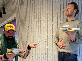 Tv-kok Ramon Brugman maakt gevarieerde lunch en geeft tips om gezond te eten