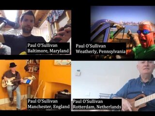 De Paul O'Sullivan Band bestaat uit vier mannen genaamd Paul O'Sullivan