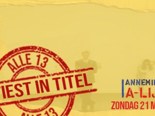 A-Lijst: Alle 13 'Artiest In Titel'