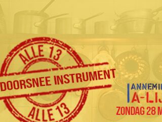 A-Lijst: Alle 13 'Geen Doorsnee Instrument'