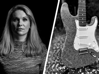 Huntington gendrager Melanie voelt zich gesteund door gitaarveiling