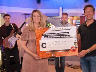 Veiling levert €5432,10 op voor Campagneteam Huntington