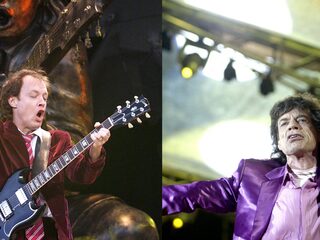 The Rolling Stones en AC/DC breken samen de tent af in 2003