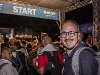 Frank is begonnen aan zijn derde Nijmeegse Vierdaagse!