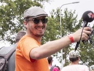 In beeld: Frank loopt Nijmeegse Vierdaagse