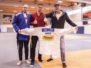 Wereldkampioen judo Noël komt in actie voor KWF