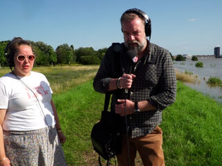 Eefke heeft haar huis ontruimd vanwege de watersnood in Limburg