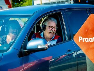 Dit was de derde dag bij de praatpaal