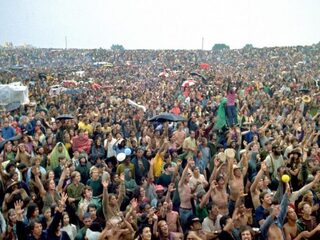 Dieuwertje Blok naar Woodstock
