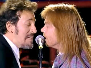 Bruce in duet met Axl