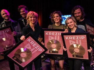 Krezip ontvangt binnen één week een gouden plaat voor het nieuwe album