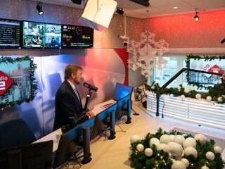 Koning Willem-Alexander: 'Radio is springlevend!'
