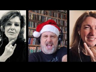 Caroline, Mike en Suzanne duiken in de metal kerstmuziek