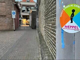 Meppel heeft meeste wildplassers van Nederland