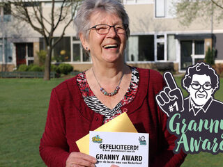 Oma Willemien uit Doetinchem maakt kans op de Granny Award