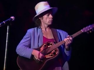 The Stones spelen 'Waiting On A Friend' tijdens concert American Tour 1981