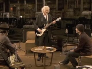 Jimmy Page leert 'Kashmir' aan The Edge en Jack White