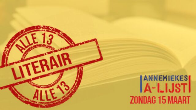 A-Lijst: Alle 13 Literair | NPO Radio 2