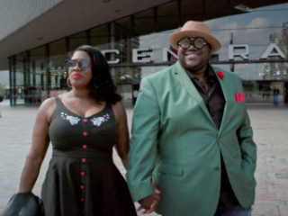 Winfried sprak The War And Treaty op North Sea Jazz