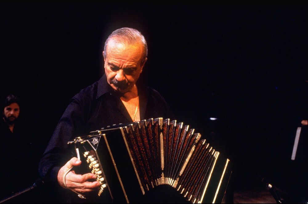 Bandoneonist Astor Piazzolla