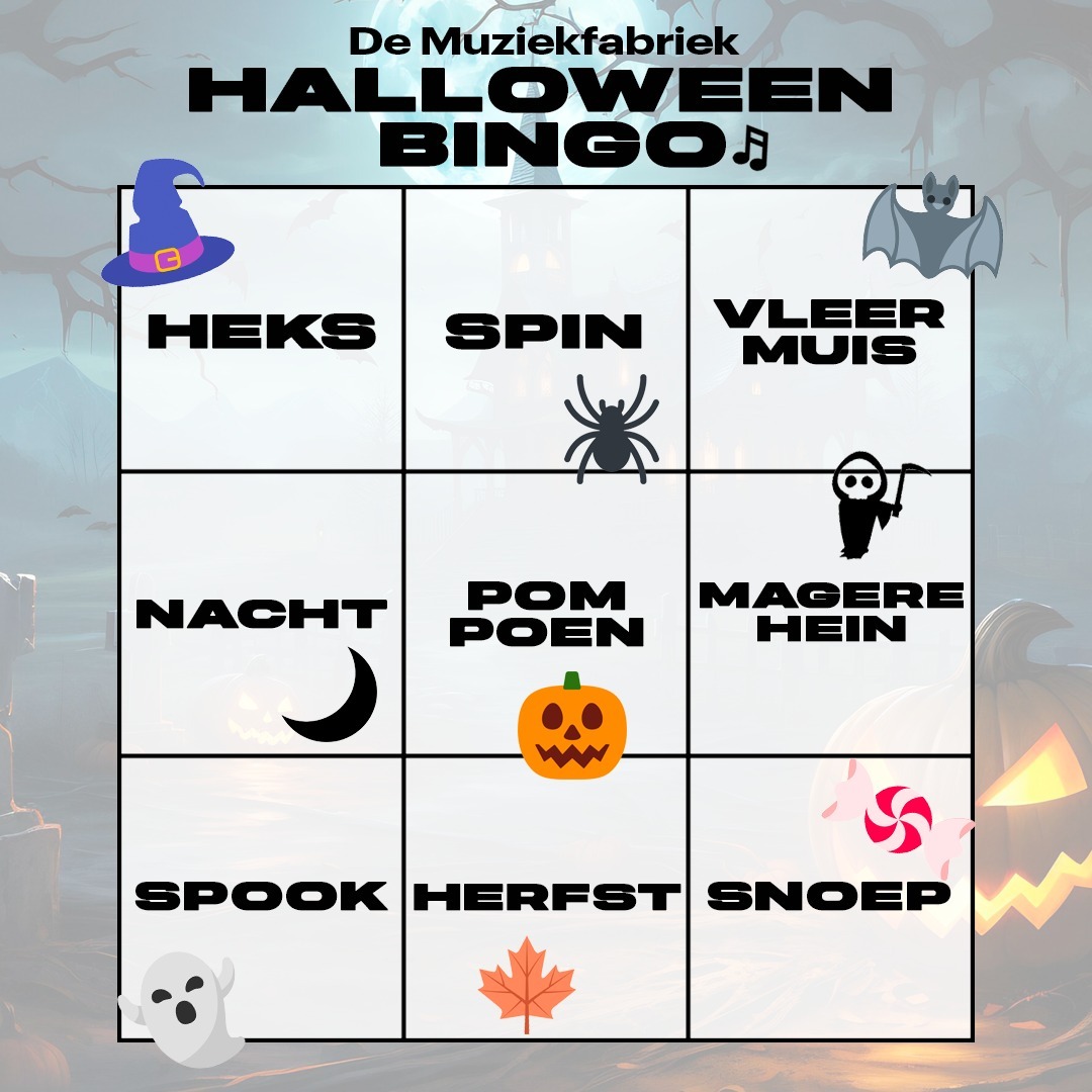 Halloween bingo