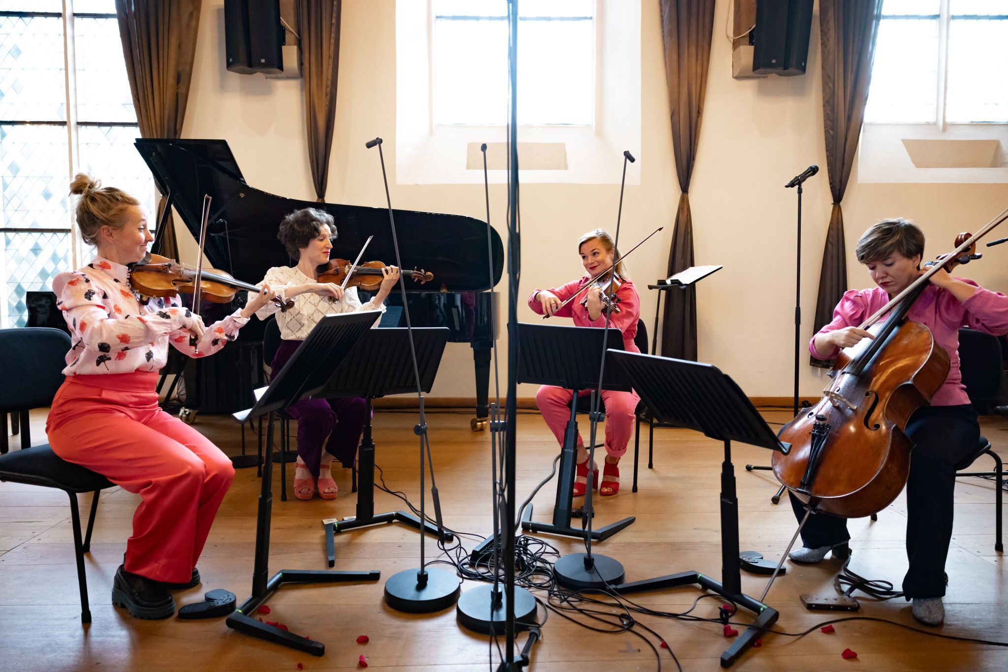 Ragazze Quartet tijdens September Me 2024