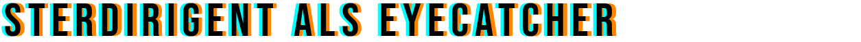 Sterdirigent als eyecatcher