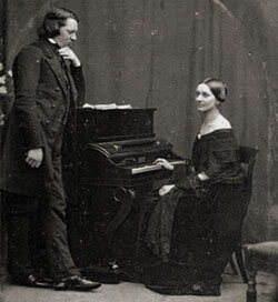 Robert en Clara Schumann