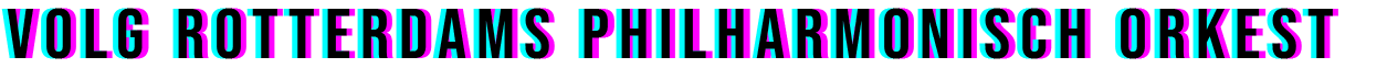 Volg het Rotterdams Philharmonisch Orkest via onderstaande kanalen