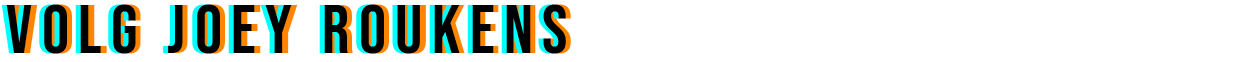 Volg Joey Roukens