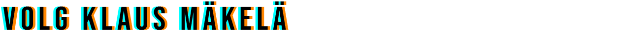Volg Klaus Mäkelä via onderstaande knoppen: