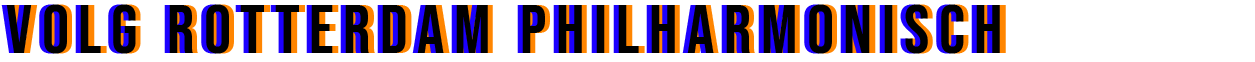 Volg het Rotterdam Philharmonisch via onderstaande knoppen