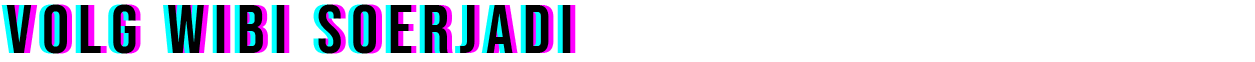 Volg Wibi Soerjadi via onderstaande knoppen