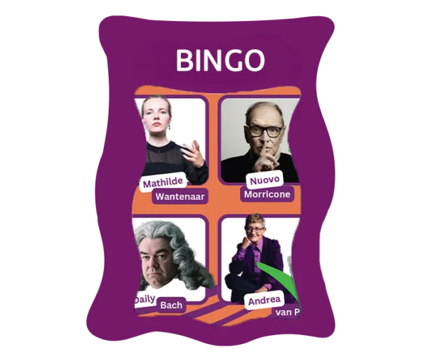 Speel mee met de bingo