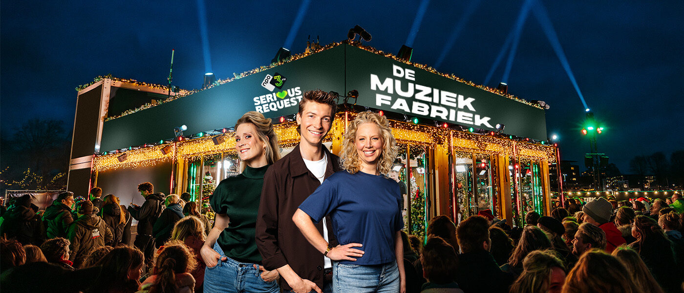 De Muziekfabriek in actie voor Serious Request