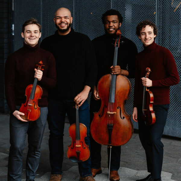 Isidore String Quartet speelt Dvořák