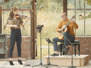 Klassiek op locatie: romantische Braziliaanse muziek door Duo LeCoultre & VanHees
