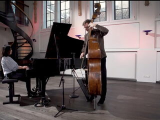 Atzko Kohashi en Tony Overwater Bij Andreas