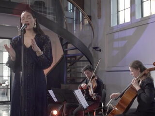 Karima el Fillali en het Arthema String Quartet