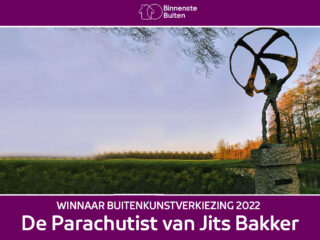 De Parachutist is Favoriet Buitenkunstwerk 2022