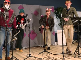 Kerstmuziek in de studio - vrijdag 25 december: Nieuw Amsterdams Klarinet Kwartet