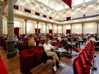 Studeren met live muziek in het Concertgebouw