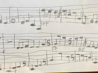 Compositie 10-jarige Olivia de wereld in via TikTok