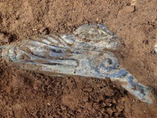 Bijzondere trompet uit de IJzertijd opgegraven in Engeland