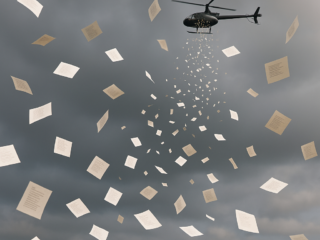 In Rotterdam regent het letterlijk poëzie