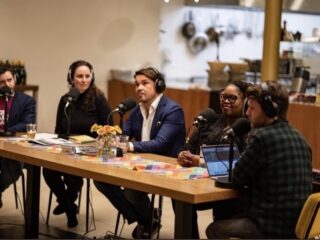 Scheppingsdrift op het NPO Luister Podcast Event
