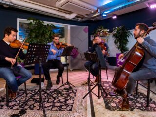 Hydra Quartet opent stembus Filmmuziek Top 100 met live muziek