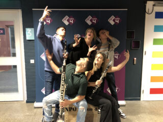 Vrij Spel: Kanva Clarinet Quartet vs. Saint-Saëns