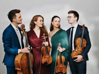 Strijkkwartetten van Poulenc en Beethoven door Javus Quartet