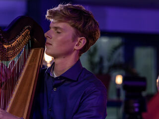 Filmmuziek door harpist Joost Willemze